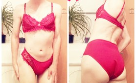 U like my red lingerie? :3